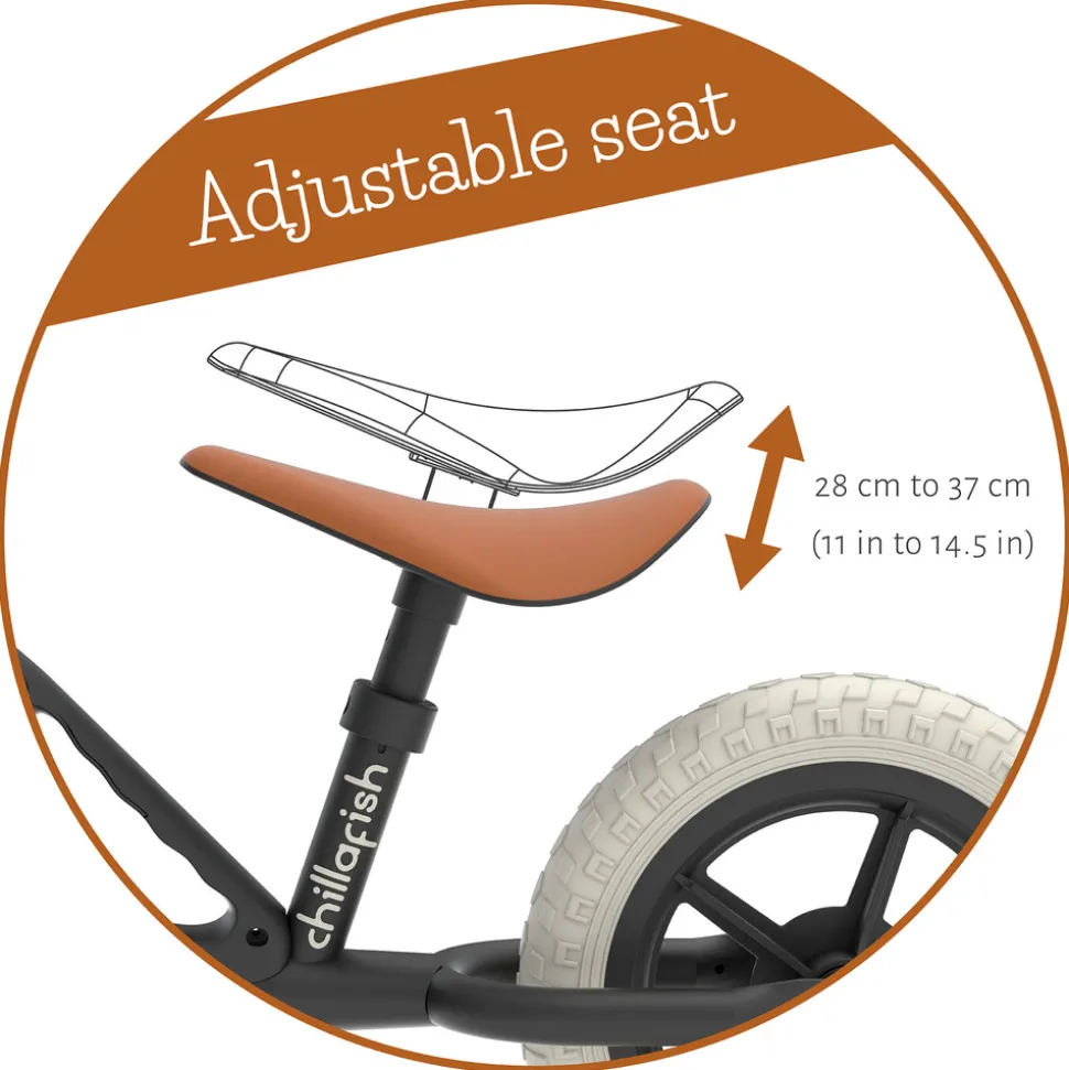 Charlie letvægts-balancecykel black