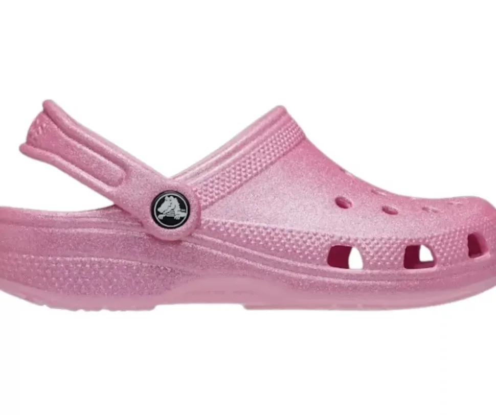 Classic Glitter Clog T - Pink tweed