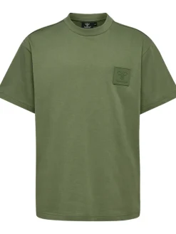 Clean t-shirt kortærmet - OLIVINE