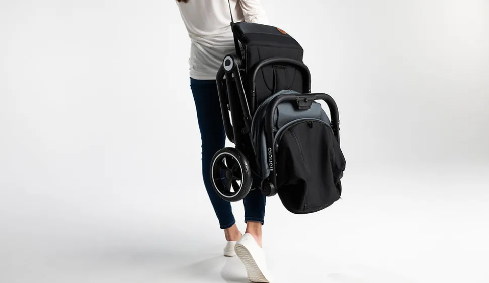 Cloe klapvogn - black onyx