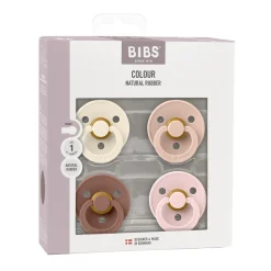 Colour 4 pk Latex str. 1 Ivory/Blush/Woodchuck/Blossom