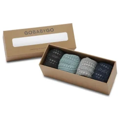 Combo box - Bomuld - GR/BL/NA