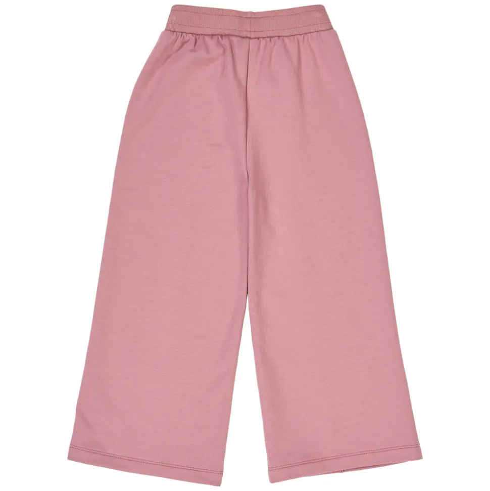 Cozy Me Flared Sweatbukser - Nostalgia Rose