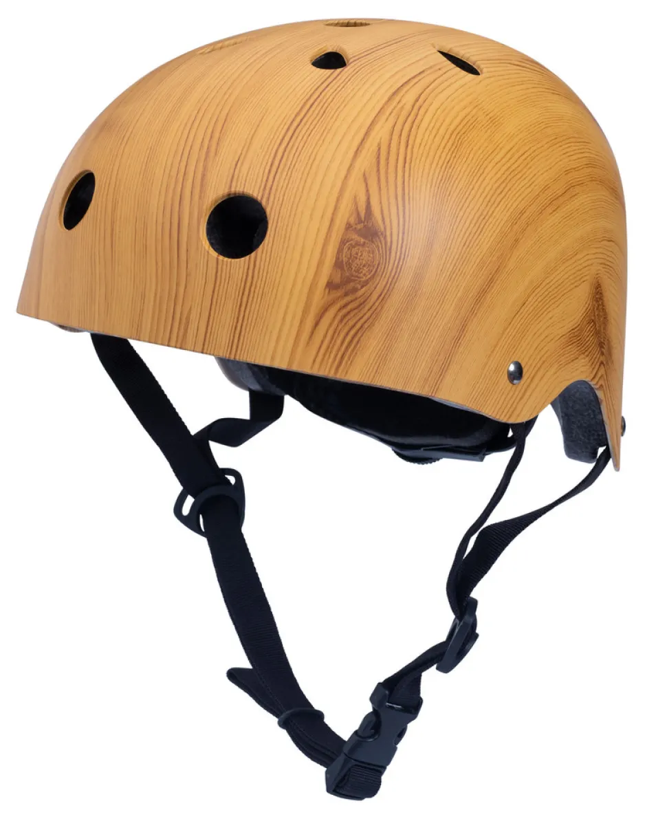 Cykelhjelm - Trælook - M