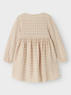 Dagmar ls løs kjole - PEACH WHIP