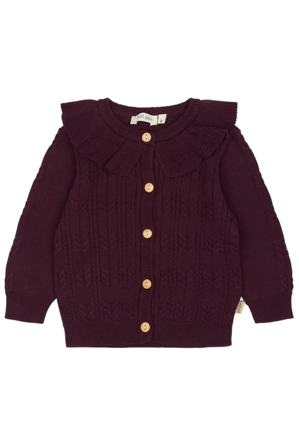 Dalia Cardigan - Dark Grape