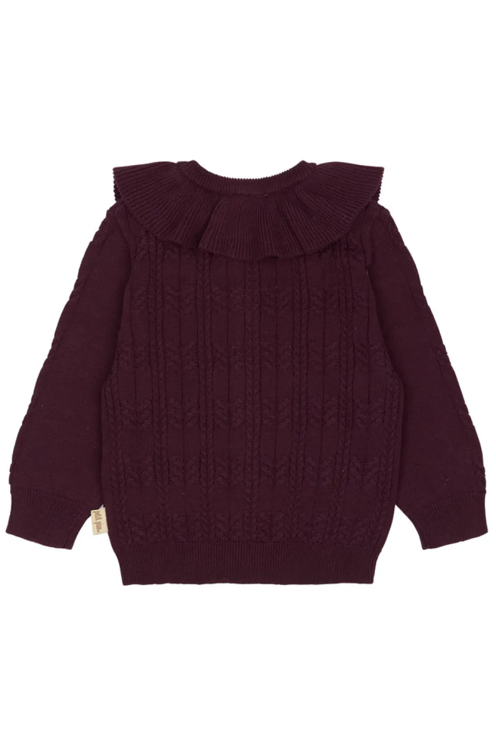 Dalia Cardigan - Dark Grape