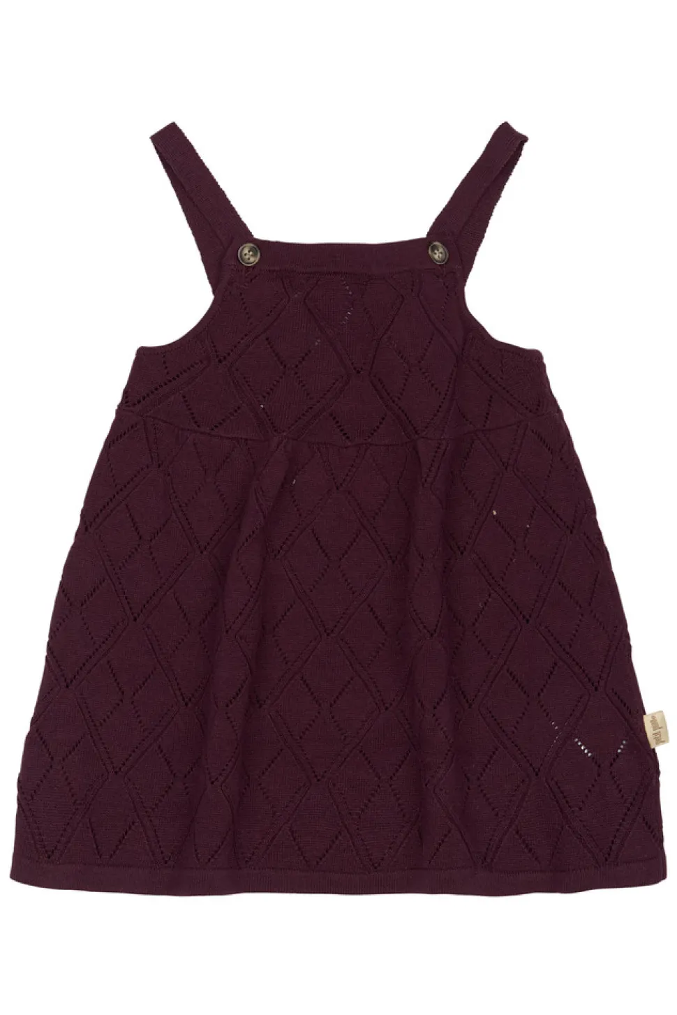 Dalia Strik Kjole - Dark Grape