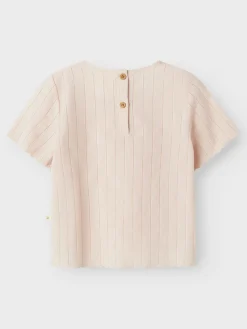 Dalila ss løs skjorte - PEACH WHIP