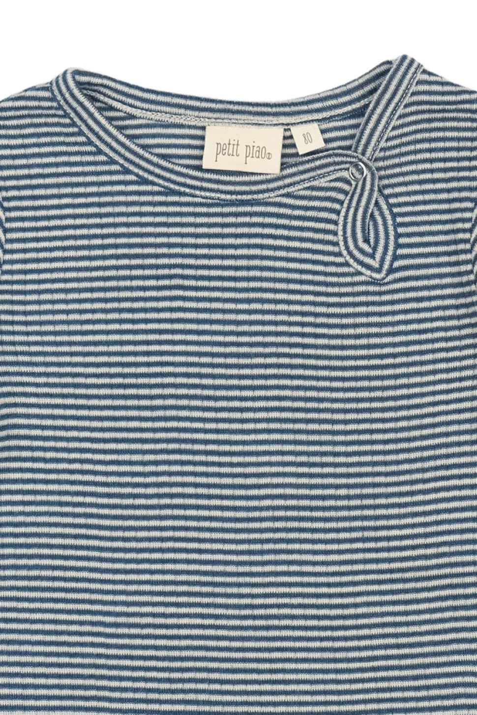 Dante Uld Body Langærmet - Ensign Blue/Dark Off White