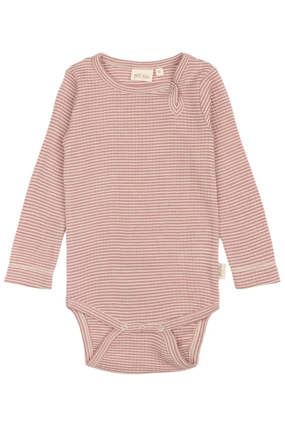 Dante Uld Body Langærmet - Nostalgic Rose/Dark Off White