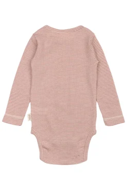 Dante Uld Body Langærmet - Nostalgic Rose/Dark Off White