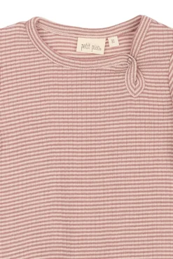 Dante Uld Body Langærmet - Nostalgic Rose/Dark Off White