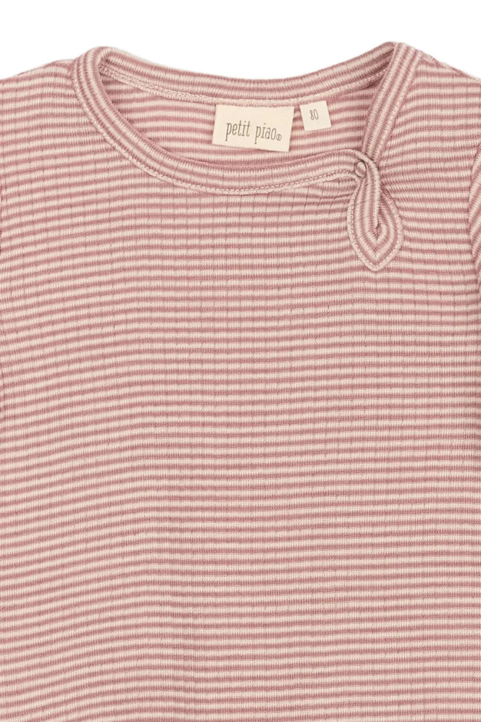 Dante Uld Body Langærmet - Nostalgic Rose/Dark Off White