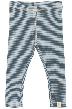 Dante Uld Leggings - Ensign Blue/Dark Off White