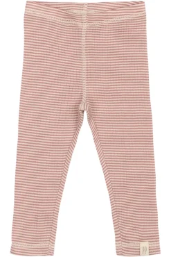 Dante Uld Leggings - Nostalgic Rose/Dark Off White