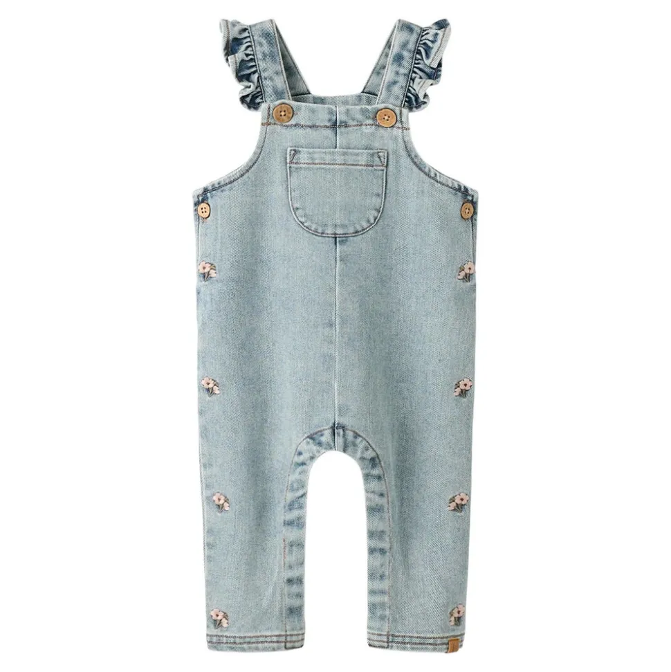 Darlee Denim Overall - Medium Blue Denim