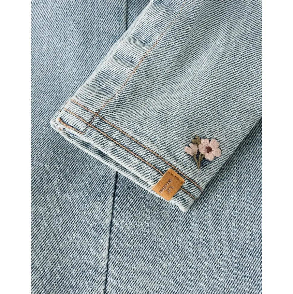 Darlee Denim Overall - Medium Blue Denim