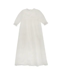 Dåbskjole i tyl - Off White