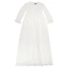 Dåbskjole I Tyl - Off White