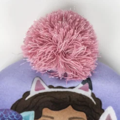 2-Delt Hue og vante sæt - Gabby's Dollhouse - LRØD/LILLA