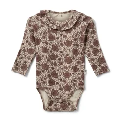 Dicte Langærmet Body - Flower