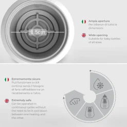 Digital flaskevarmer og sterilisator