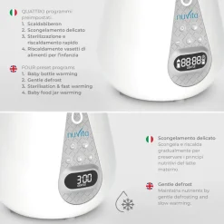 Digital flaskevarmer og sterilisator