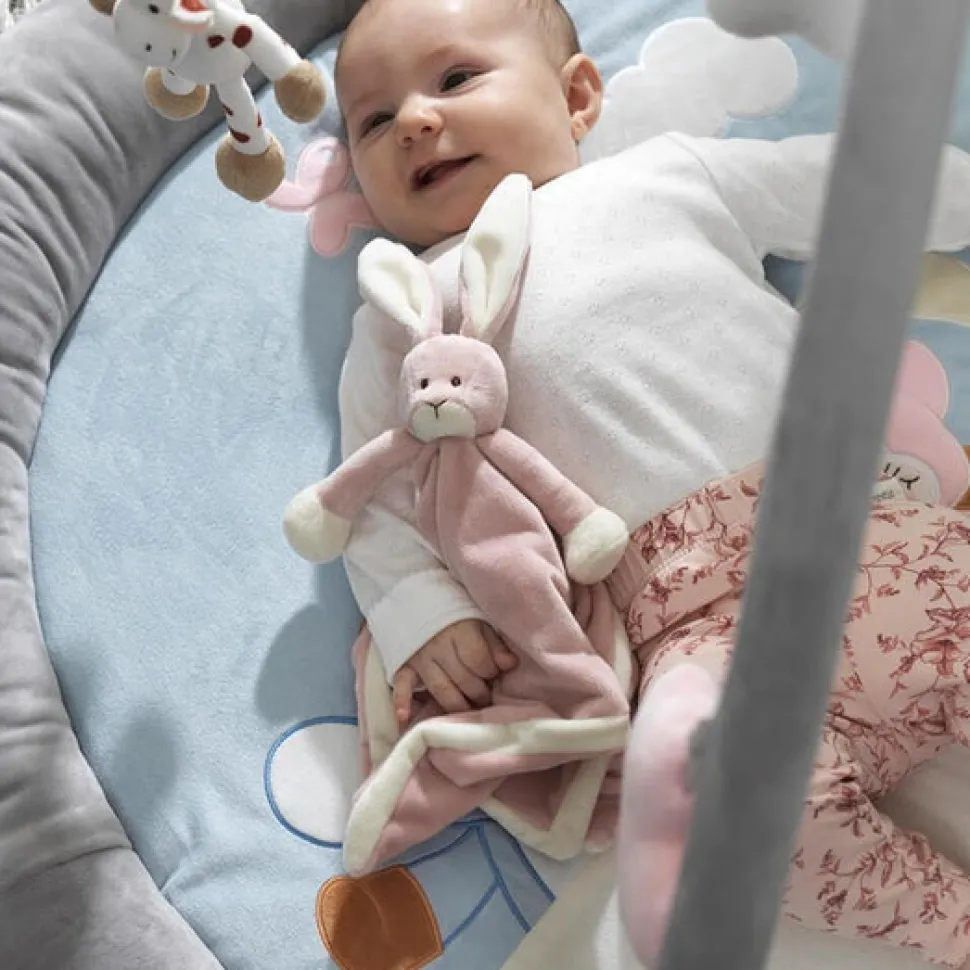 Diinglisar nusseklud kanin - støvet rosa