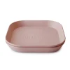 Dinner Plate Square Blush
