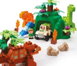 Dinoland m/køretøj & figurer