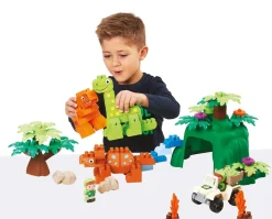 Dinoland m/køretøj & figurer