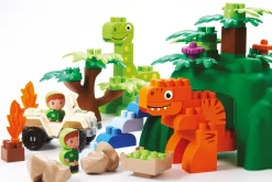 Dinoland m/køretøj & figurer