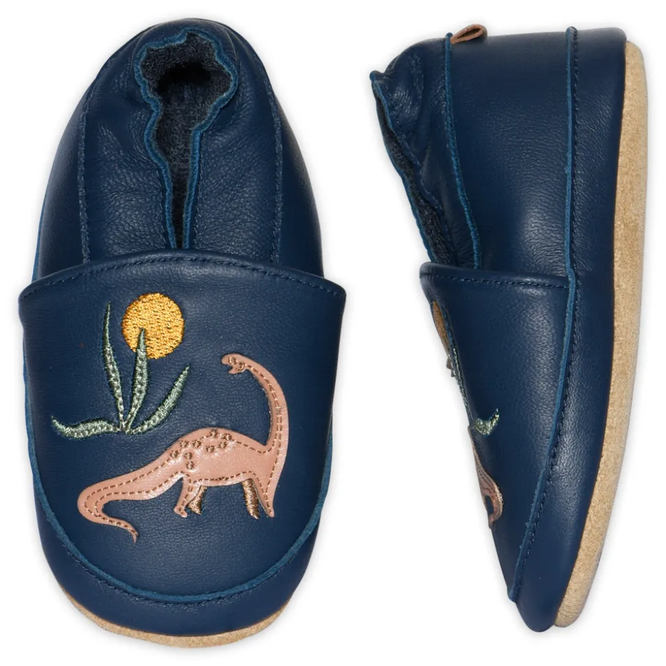 Dinosaur læder hjemmesko - Navy Academy