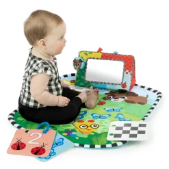 Discovery Garden aktivitetstæppe og gulvspejl