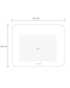 Dækkeserviet - is rose