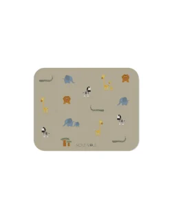 Dækkeserviet - safari oliven grå