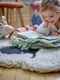 Dolly Tæppe, Hvid, Uld