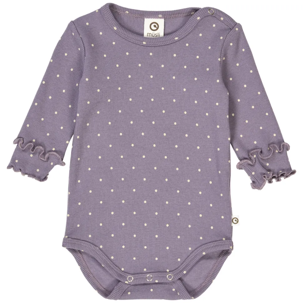 Dot Rib Body - Lilac fog/Oak