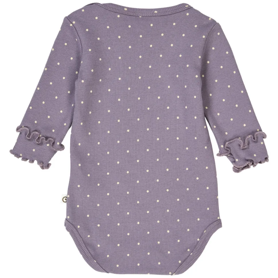 Dot Rib Body - Lilac fog/Oak