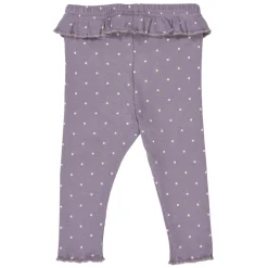 Dot Rib Leggings - Lilac fog/Oak