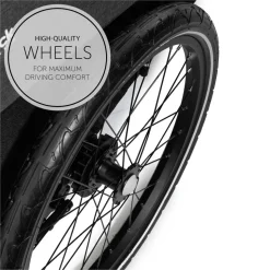 Dryk duo cykelanhænger - melange grey