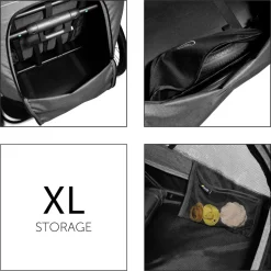 Dryk duo cykelanhænger - melange grey