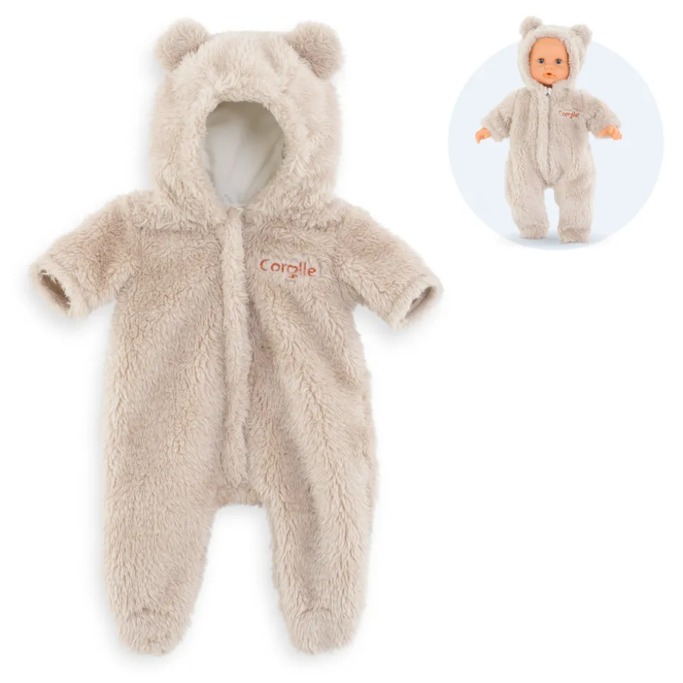 Dukketøj, Blød "Teddy" Overall, 30 cm