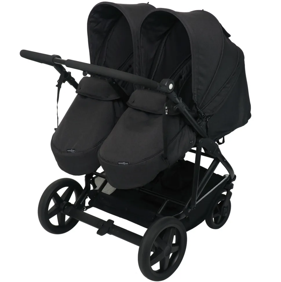 Duo Twin klapvogn Antracit