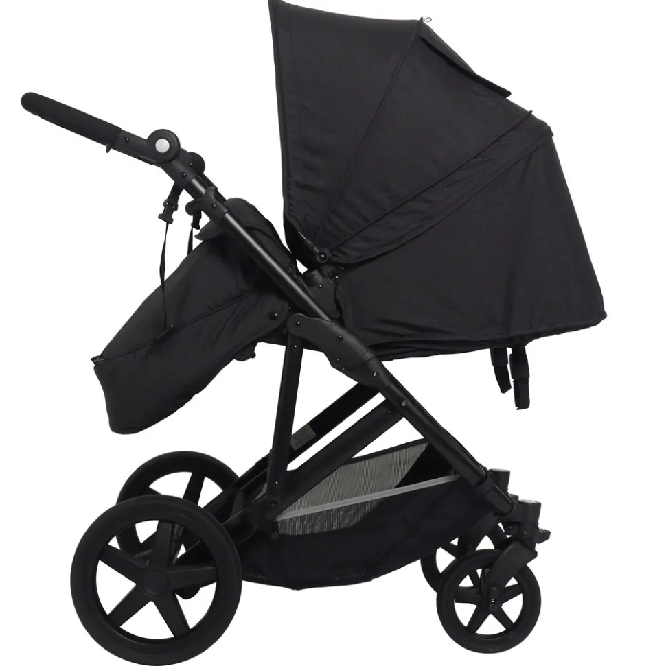 Duo Twin klapvogn Antracit