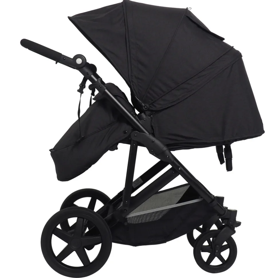 Duo Twin klapvogn Antracit