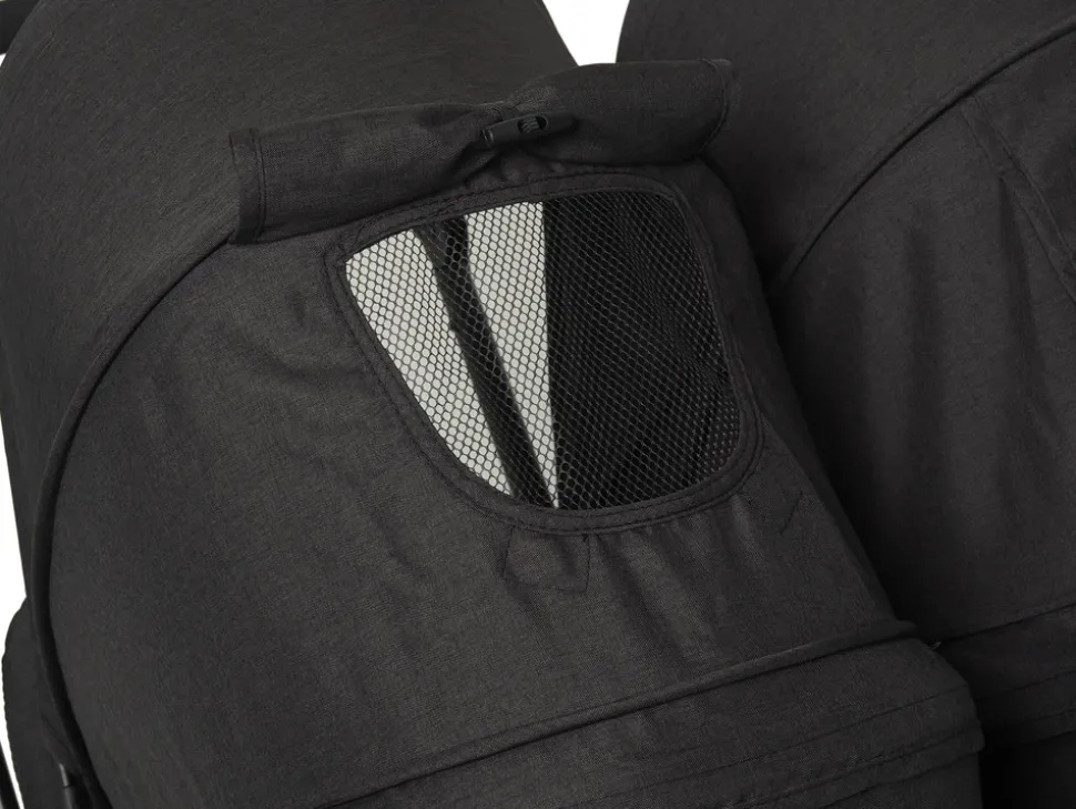 Duo Twin klapvogn Antracit