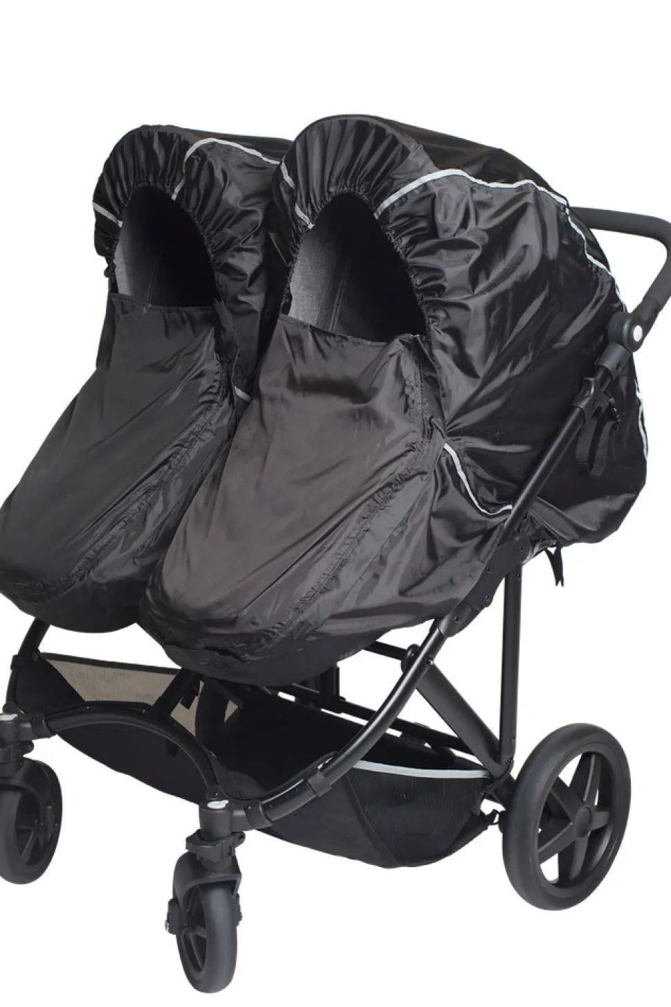 Duo Twin regnslag SMALL 70-80 cm. sort