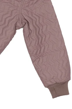 Duvet Fleece Sæt - Twilight mauve